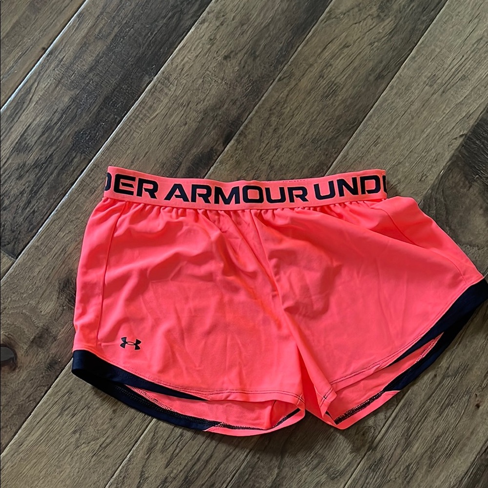 Under Armour Pink Athletic Performance Shorts